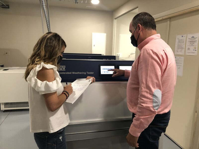 硅胶紫外老化测试