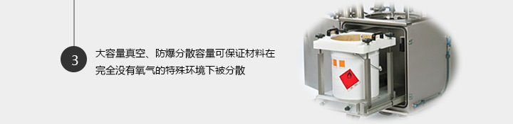 真空防爆分散机特点3