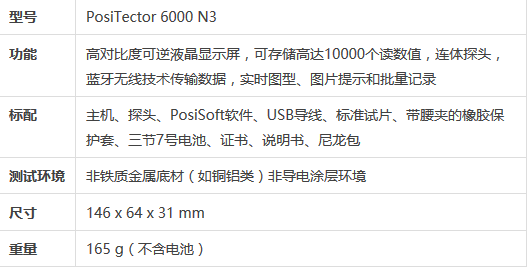 Defelsko PosiTector 6000 N3 涂层测厚仪