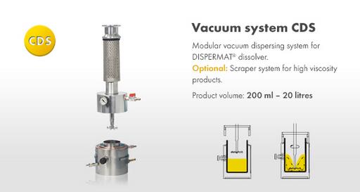 Modular vacuum system CDS分散机