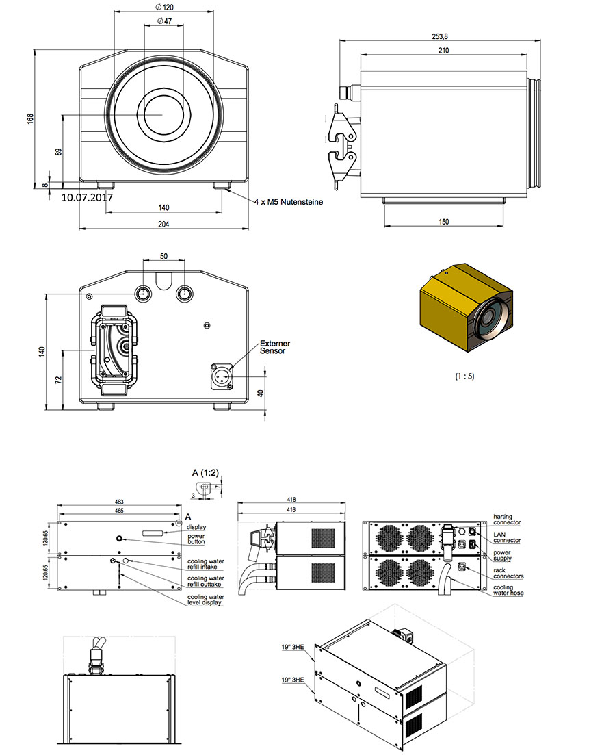 PVD涂层测厚系统结构图