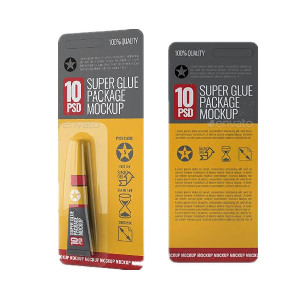 将塑料泡罩热封密封到纸板卡上